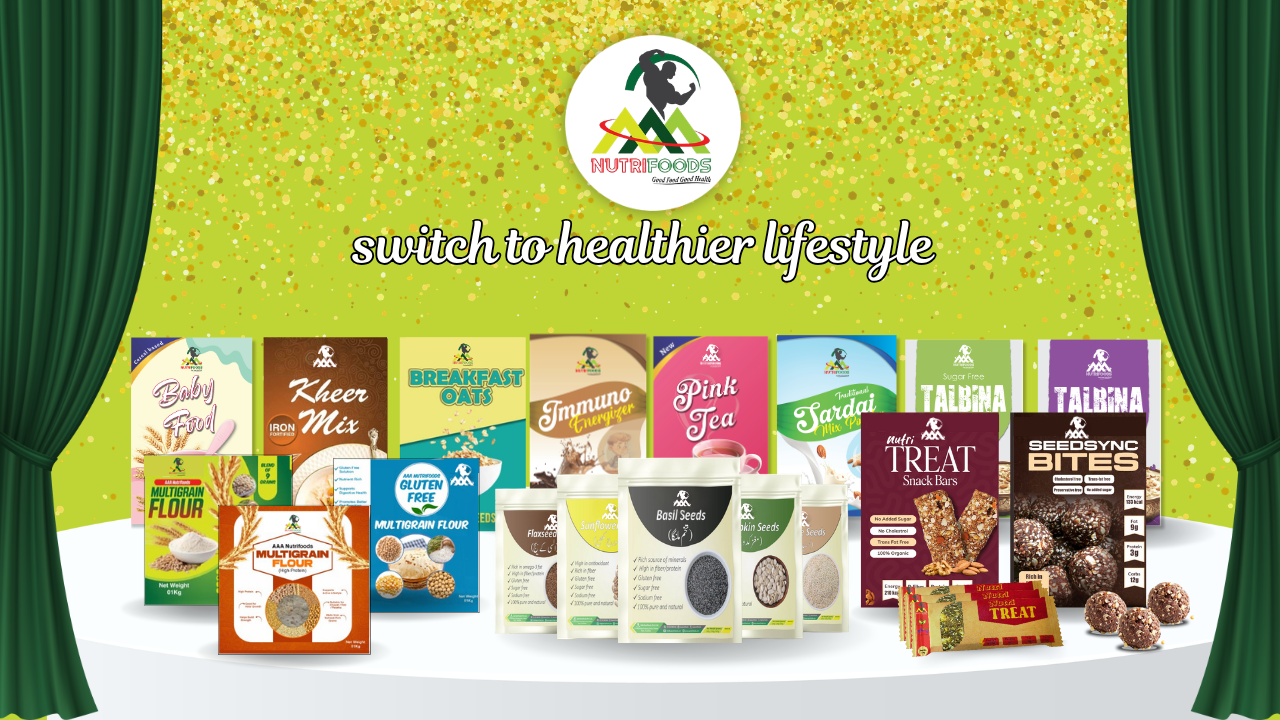 AAA Nutri Foods healthier lifestyle product range